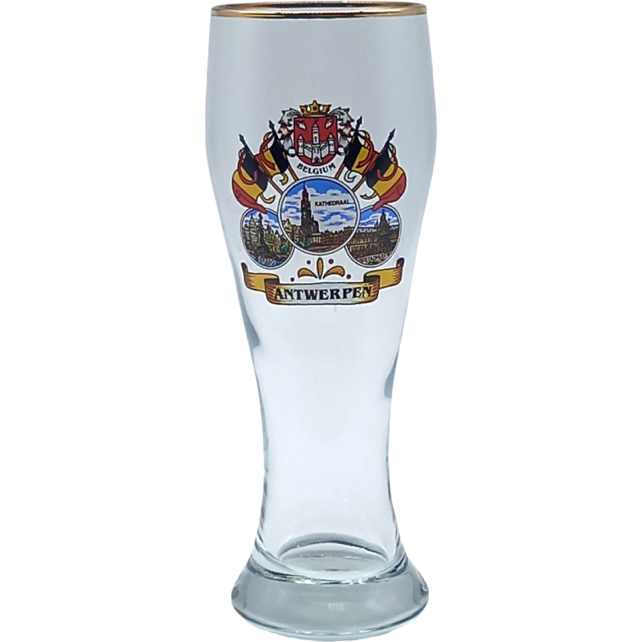Beerglass W1 0,2 Antwerpen Flags