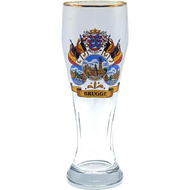 Beerglass W2 0,5 Brugge Flags