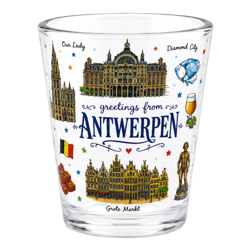 Borrelglas Antwerpen