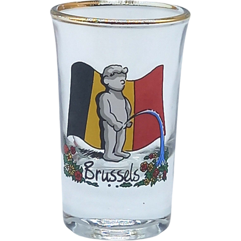 Shotglass S10 Brussels M.Pis Comique