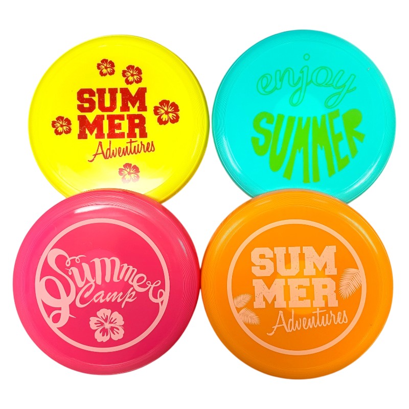 Frisbee 27 cm 4 ass