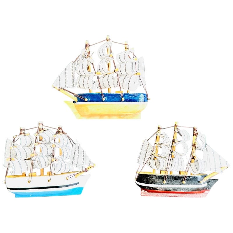 Magnet boat 3 ass 10 cm