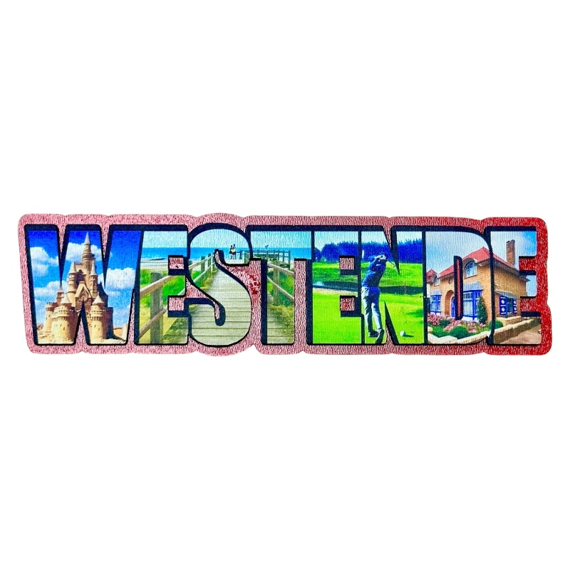 Magneet Westende letters