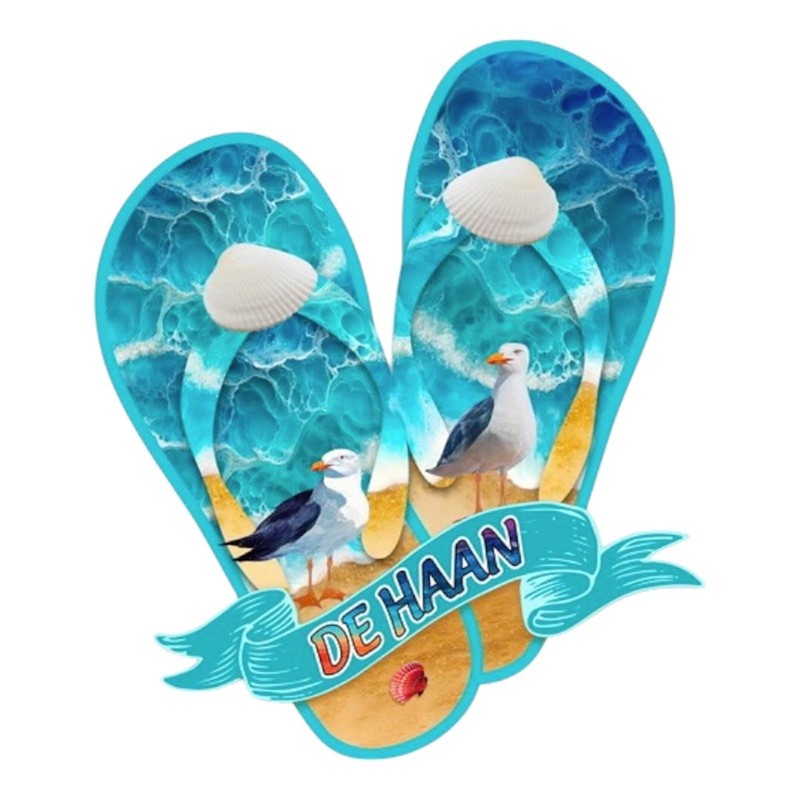 Magneet slippers De Haan
