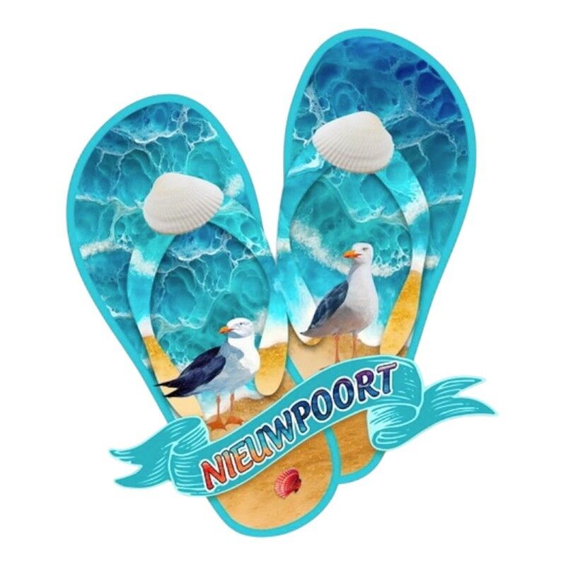 Magneet slippers Nieuwpoort