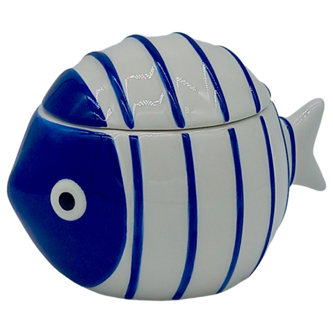 Tw-0350 A Jar Fish Navy Blue 12.5 Cm 1/2/40