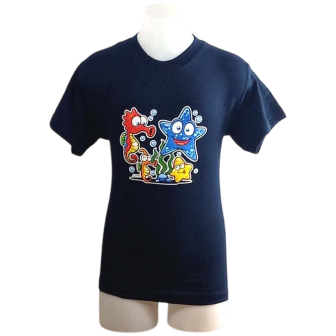 T-Shirt Kids Seastar Navy 1600505A
