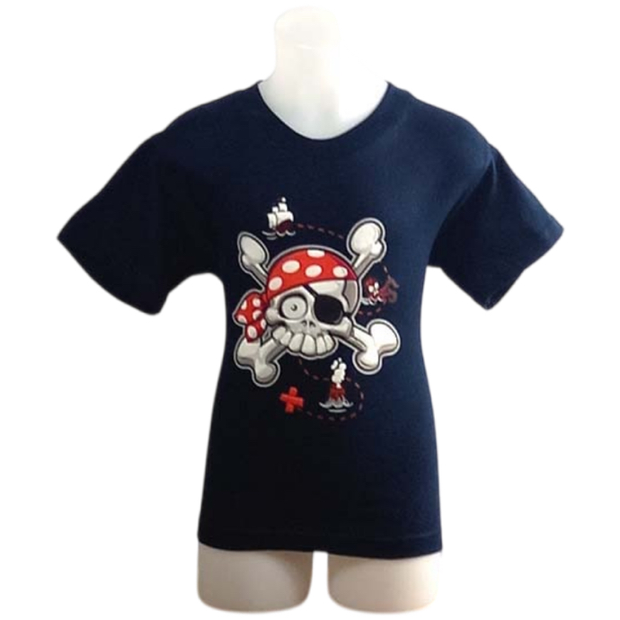 T-Shirt Kids Pirate Navy 1000193A