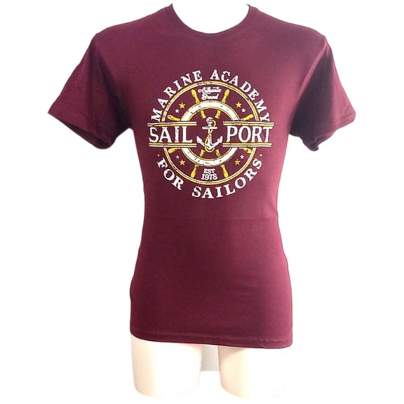T-Shirt Sail Port Burgundy 1900839A