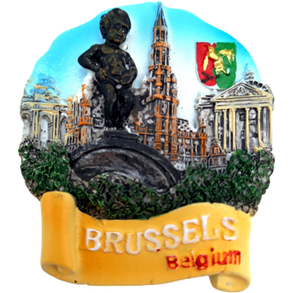 Magneet Brussels Perkament 