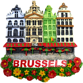 Magneet Brussel Terrasjes