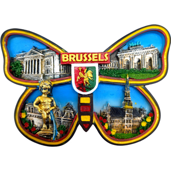 Magneet Vlinder Brussels