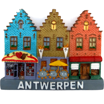 Magneet Drie Geveltjes Antwerpen