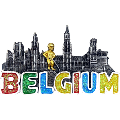 Magnet Belgium Glitter