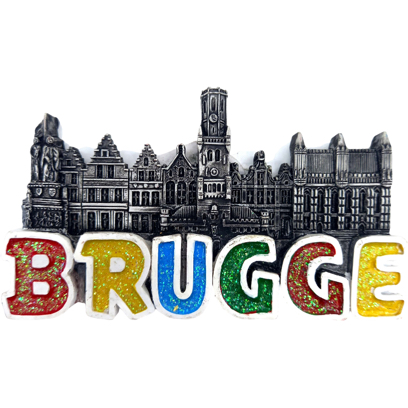 Magnet Brugge Glitter