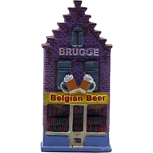 Uf/Poly Magnet House Brugge Beer 5.5 Cm