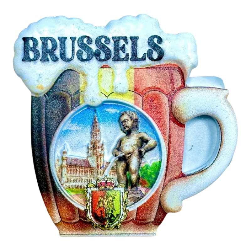 Magneet 3D Brussel 16