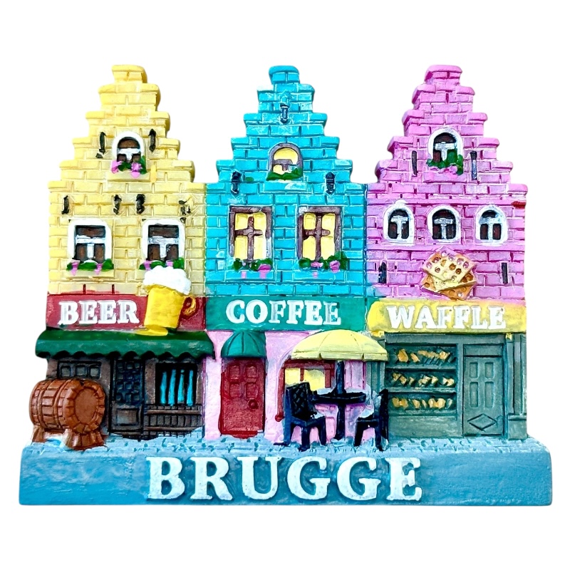 Aimant 3 maison Bruges bière