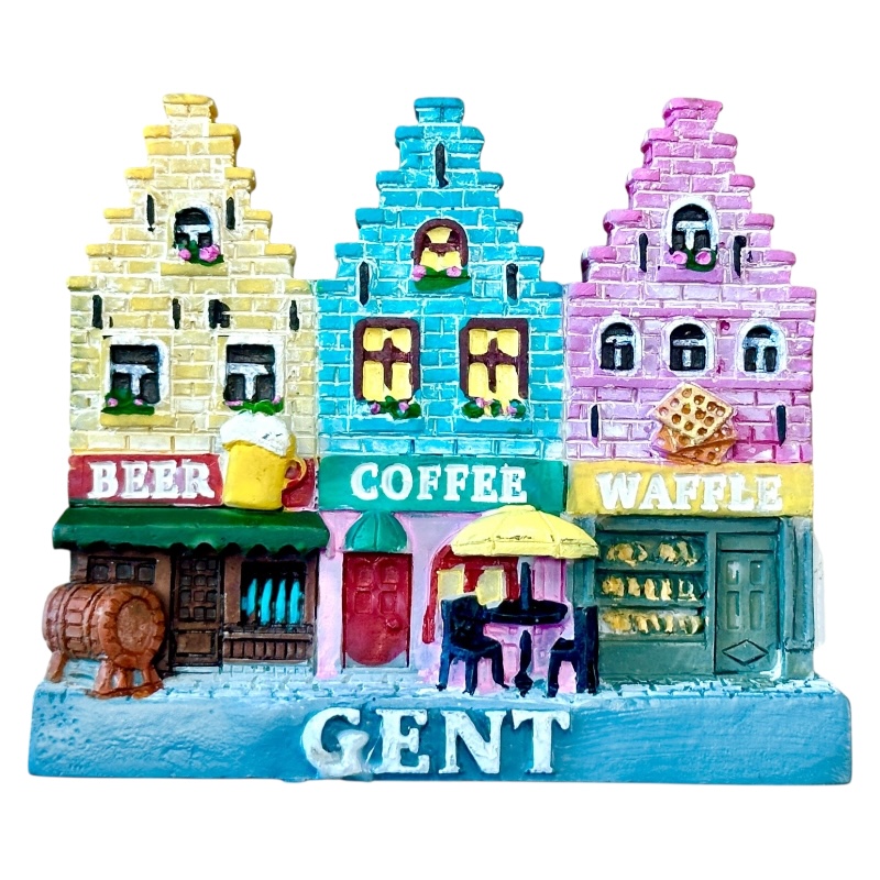 Magneet Gent huisjes