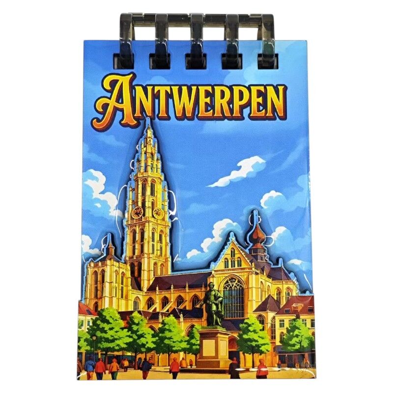 Magneet notaboekje Antwerpen