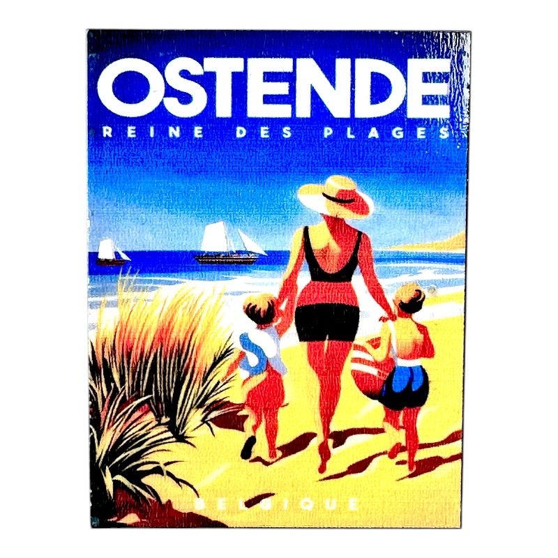 Fotomagneet mdf Oostende