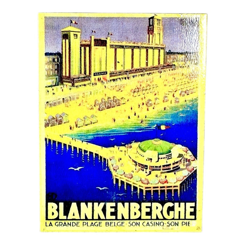 Fotomagneet mdf Blankenberge