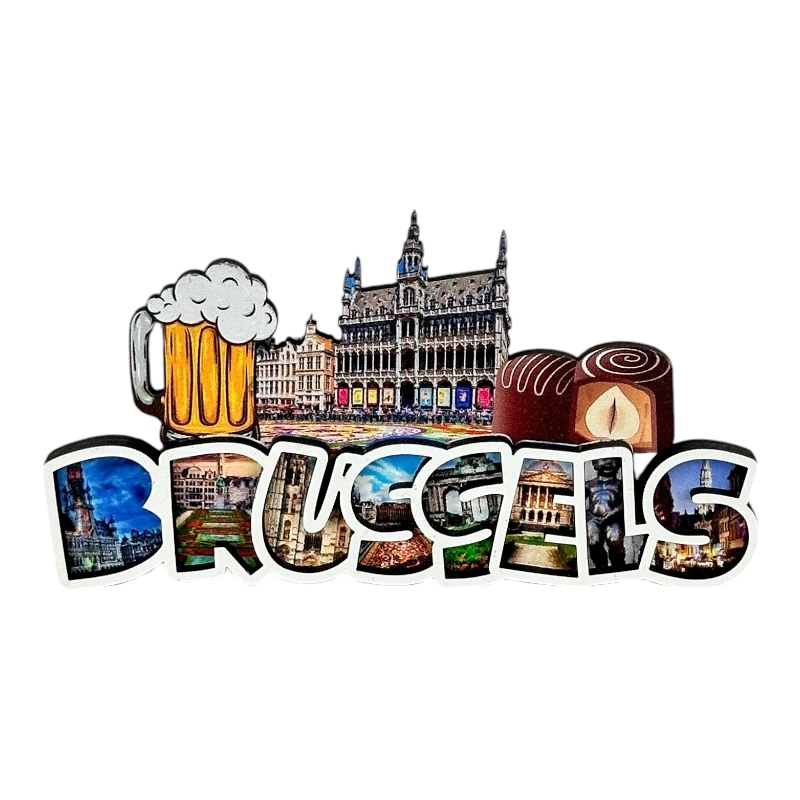 Magneet woord Brussel - bier