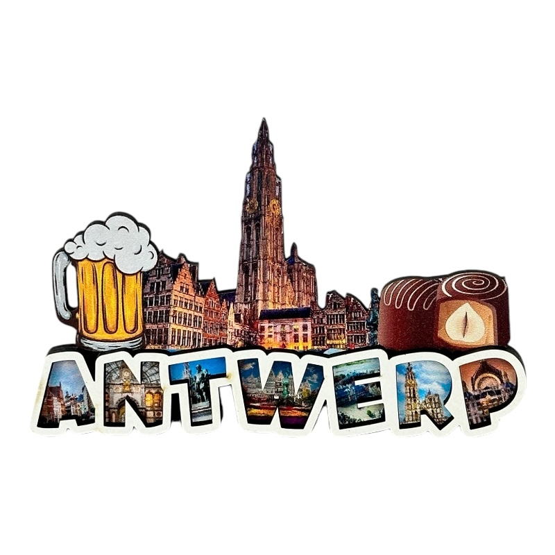 magneet woord Antwerpen bier