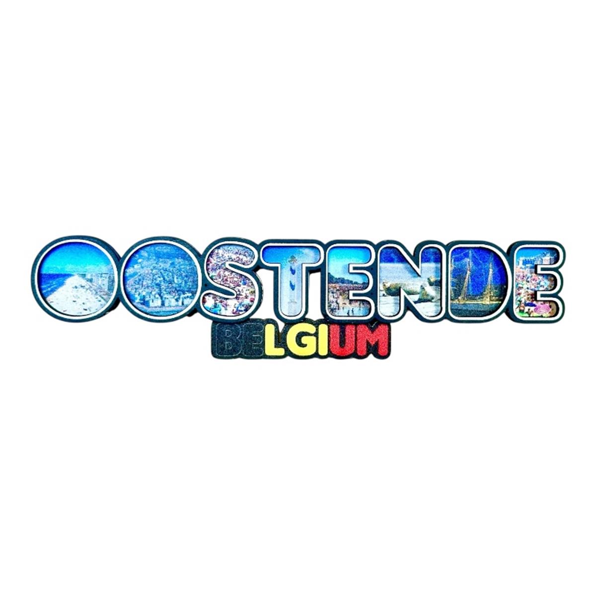 Aimant Ostende lettres