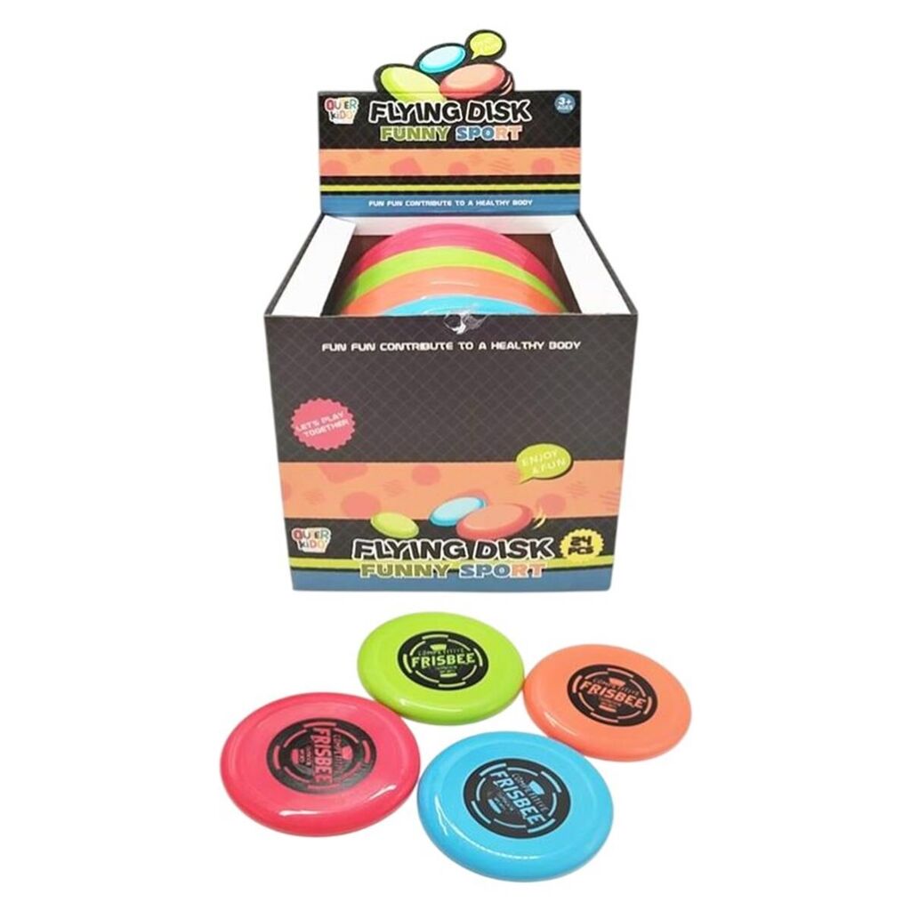 Frisbee kids 22 cm 4 ass