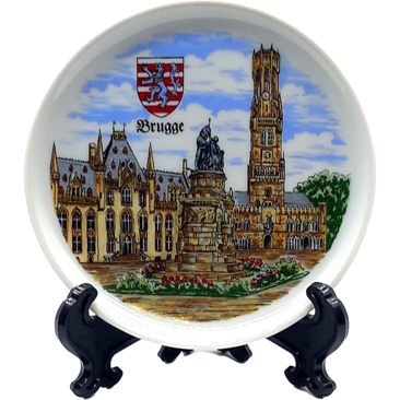 Plate 10 Cm Brugge Belfort