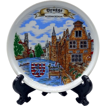 Plate 10 Cm Brugge Kaai