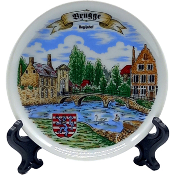 Plate 10 Cm Brugge Begijnhof