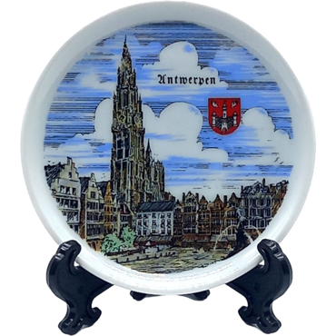 Plate 10 Cm Antwerpen Kathedraal