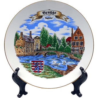 Plate 15 Cm Brugge Begijnhof