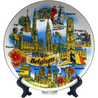Plate 20 Cm Belgium 9 Views