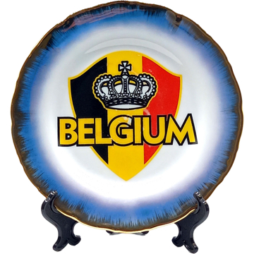 Plate 19/B/35 Belgium Crown Barok