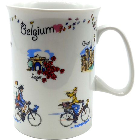 Mug Belgium Bikes