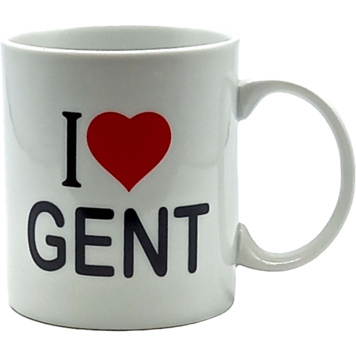 White Mug I Love Gent