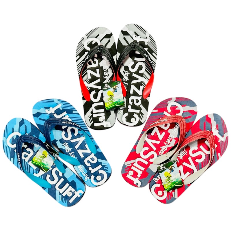 Flipflop men 40-45 3 ass Crazysurf