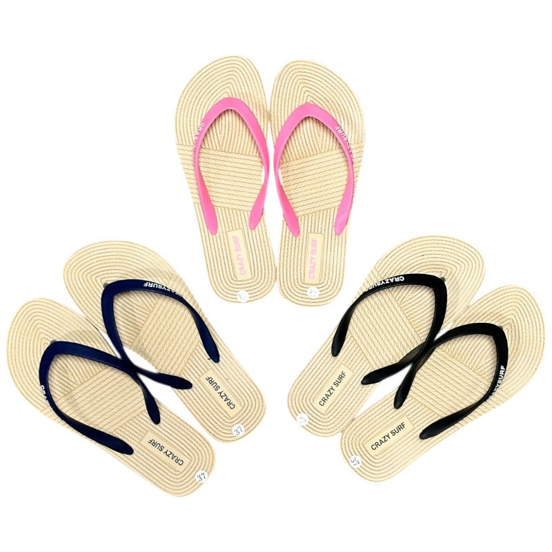 Flipflop Ladies 37-41 3 ass