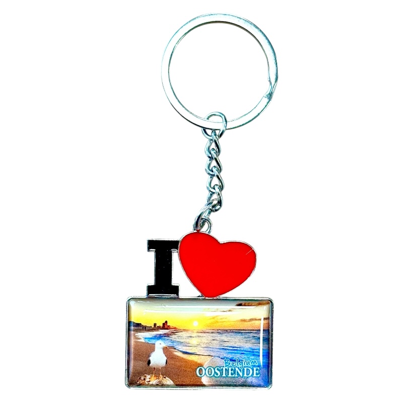 Porte-clés Ostende mouette