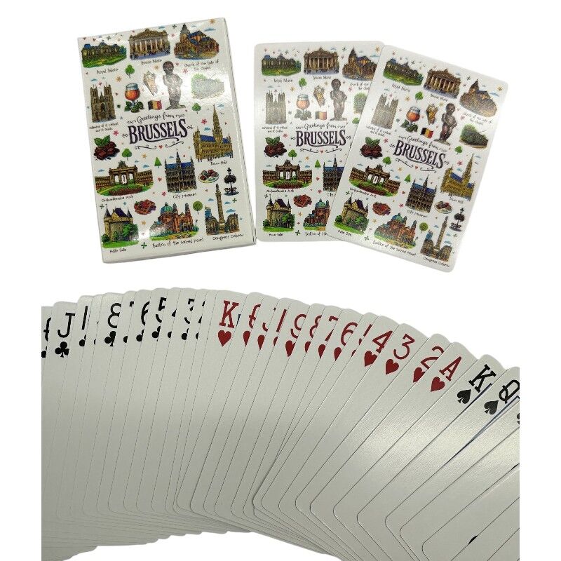 Speelkaarten Brussel pano