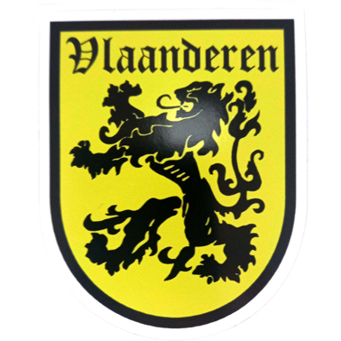 Sticker Vl Vlaanderen