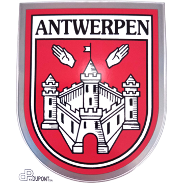 Sticker A2 Antwerpen Emblem