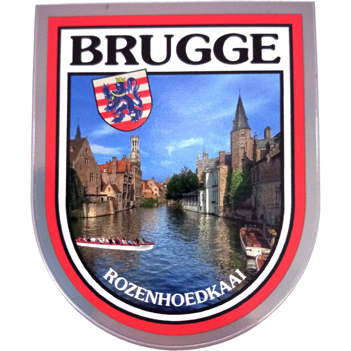 Sticker Br3 Brugge Kaai