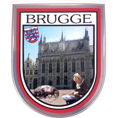 Sticker Br4 Brugge City Hall