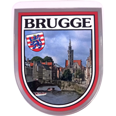 Sticker Br5 Brugge Jan Van Eyck