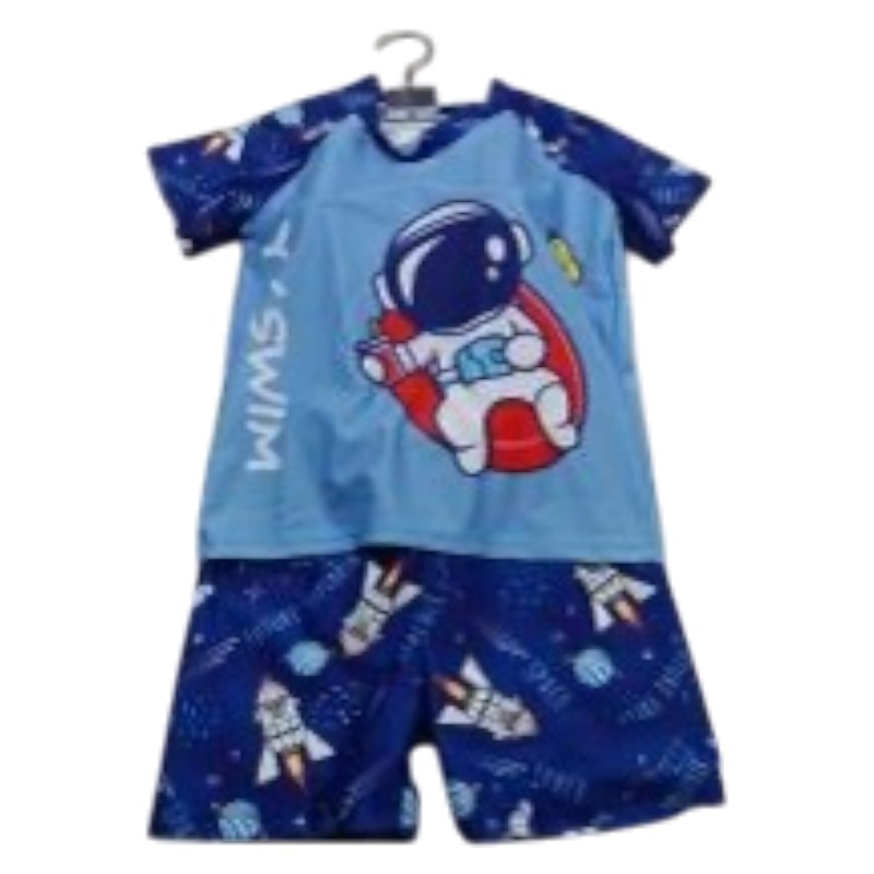 Swimsuit boys Astronaut 6-10 y (2 pcs)