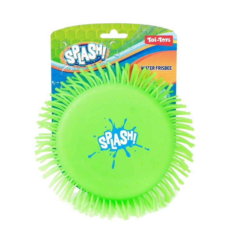 Puffer frisbee avec de l'eau 18 cm 6 ass